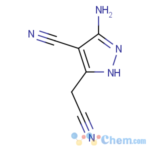 CAS No:54711-21-6 3-amino-5-(cyanomethyl)-1H-pyrazole-4-carbonitrile