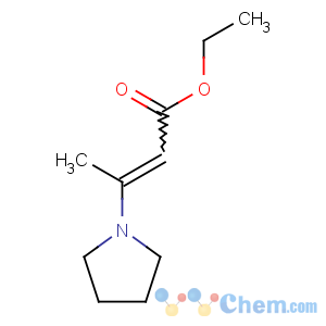 CAS No:54716-02-8 ethyl (E)-3-pyrrolidin-1-ylbut-2-enoate