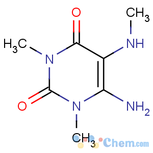 CAS No:54729-62-3 6-amino-1,3-dimethyl-5-(methylamino)pyrimidine-2,4-dione