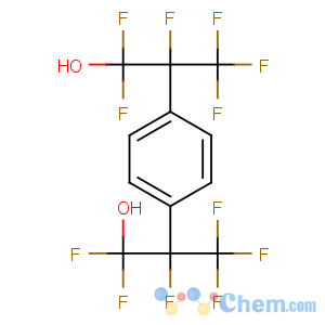 CAS No:54736-43-5 1,1,2,3,3,3-hexafluoro-2-[4-(1,1,1,2,3,<br />3-hexafluoro-3-hydroxypropan-2-yl)phenyl]propan-1-ol