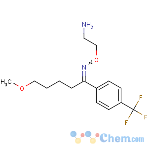 CAS No:54739-18-3 2-[(E)-[5-methoxy-1-[4-(trifluoromethyl)phenyl]pentylidene]amino]<br />oxyethanamine