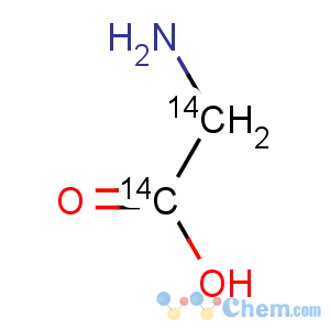 CAS No:54745-47-0 Glycine-1,2-14C2 (9CI)
