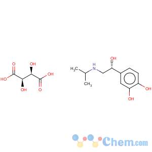 CAS No:54750-10-6 L-(-)-isoproterenol d -(+)-bitartrate dihydrate