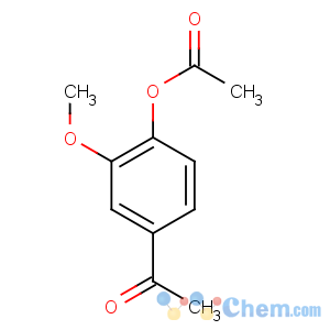 CAS No:54771-60-7 (4-acetyl-2-methoxyphenyl) acetate
