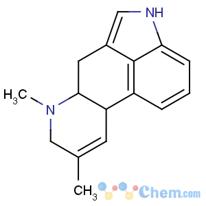 CAS No:548-42-5 Ergoline,8,9-didehydro-6,8-dimethyl-
