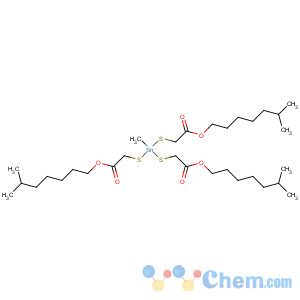 CAS No:54849-38-6 6-methylheptyl<br />2-[methyl-bis[[2-(6-methylheptoxy)-2-oxoethyl]sulfanyl]stannyl]<br />sulfanylacetate