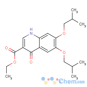 CAS No:5486-03-3 ethyl 6,7-bis(2-methylpropoxy)-4-oxo-1H-quinoline-3-carboxylate