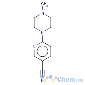CAS No:54864-89-0 3-Pyridinecarbonitrile,6-(4-methyl-1-piperazinyl)-