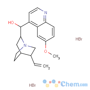 CAS No:549-47-3 (R)-[(2S,4S,<br />5R)-5-ethenyl-1-azabicyclo[2.2.2]octan-2-yl]-(6-methoxyquinolin-4-yl)<br />methanol