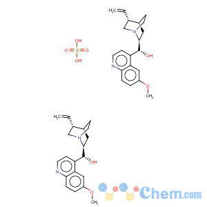 CAS No:549-56-4 quinine sulfate