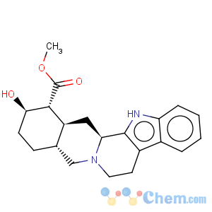 CAS No:549-84-8 Yohimban-16-carboxylicacid, 17-hydroxy-, methyl ester, (16a,17b)-