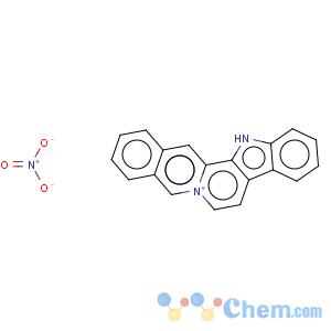 CAS No:549-92-8 1H-Benz[g]indolo[2,3-a]quinolizin-6-ium,2,3,4,13-tetrahydro-, inner salt