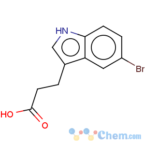 CAS No:54904-23-3 1H-Indole-3-propanoicacid, 5-bromo-