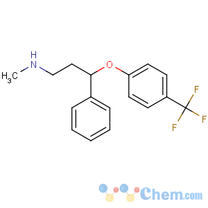 CAS No:54910-89-3 N-methyl-3-phenyl-3-[4-(trifluoromethyl)phenoxy]propan-1-amine