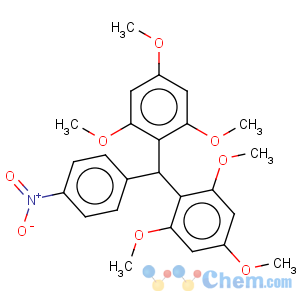 CAS No:54921-80-1 benzene1,1'-[(4-nitrophenyl)methylene]bis[2,4,6-trimethoxy-
