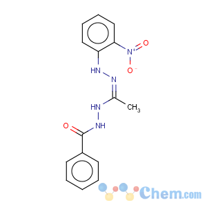CAS No:54928-38-0 Benzoic acid N'-{1-[(2-nitro-phenyl)-hydrazono]-ethyl}-hydrazide
