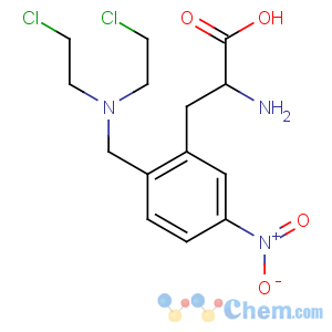 CAS No:54940-95-3 (2S)-2-amino-3-[2-[bis(2-chloroethyl)aminomethyl]-5-nitrophenyl]<br />propanoic acid