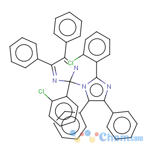 CAS No:5496-32-2 1H-Imidazole,2-(4-chlorophenyl)-4,5-diphenyl-