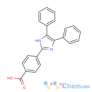 CAS No:5496-35-5 4-(4,5-diphenyl-1H-imidazol-2-yl)benzoic acid