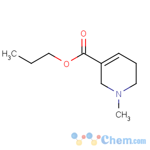 CAS No:5497-44-9 1,2,5,6-tetrahydro-1-methylpyridine-3-carboxylic acid propyl ester