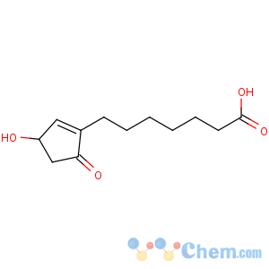 CAS No:54996-33-7 7-[(3R)-3-hydroxy-5-oxocyclopenten-1-yl]heptanoic acid