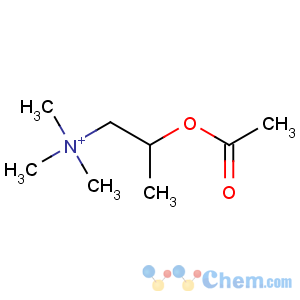 CAS No:55-92-5 1-Propanaminium,2-(acetyloxy)-N,N,N-trimethyl-
