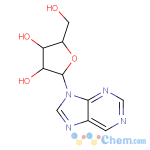 CAS No:550-33-4 9H-Purine, 9-b-D-ribofuranosyl-