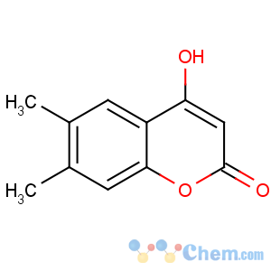 CAS No:55004-77-8 4-hydroxy-6,7-dimethylchromen-2-one