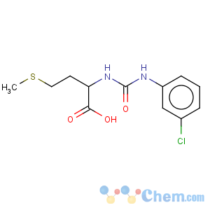 CAS No:55021-17-5 2-[3-(3-Chloro-phenyl)-ureido]-4-methylsulfanyl-butyric acid