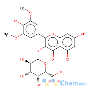 CAS No:55025-56-4 SYRINGETIN-3-GALACTOSIDE(SH)