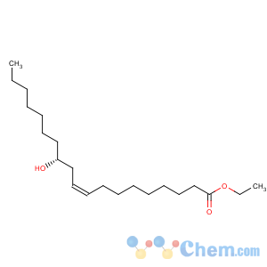 CAS No:55066-53-0 9-Octadecenoic acid,12-hydroxy-, ethyl ester, (9Z,12R)-