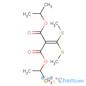 CAS No:55084-16-7 Propanedioic acid,2-[bis(methylthio)methylene]-, 1,3-bis(1-methylethyl) ester