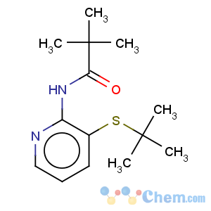 CAS No:551950-44-8 n-(3-tert-butylsulfanyl-pyridin-2-yl)-2,2-dimethyl-propionamide