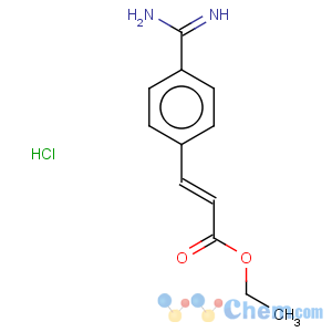 CAS No:55197-53-0 Ethyl (2E)-3-{4-[amino(imino)methyl]phenyl}acrylate hydrochloride