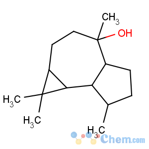 CAS No:552-02-3 1H-Cycloprop[e]azulen-4-ol,decahydro-1,1,4,7-tetramethyl-, (1aR,4S,4aS,7R,7aS,7bS)-