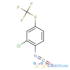 CAS No:55225-89-3 2-chloro-1-isocyanato-4-(trifluoromethylsulfanyl)benzene