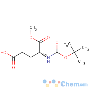 CAS No:55227-00-4 D-Glutamic acid,N-[(1,1-dimethylethoxy)carbonyl]-, 1-methyl ester