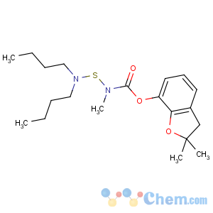 CAS No:55285-14-8 (2,2-dimethyl-3H-1-benzofuran-7-yl)<br />N-(dibutylamino)sulfanyl-N-methylcarbamate