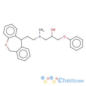 CAS No:55286-56-1 2-Propanol,1-[[2-(6,11-dihydrodibenz[b,e]oxepin-11-yl)ethyl]methylamino]-3-phenoxy-