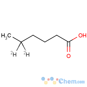 CAS No:55320-68-8 Hexanoic-5,5-d2 acid(9CI)