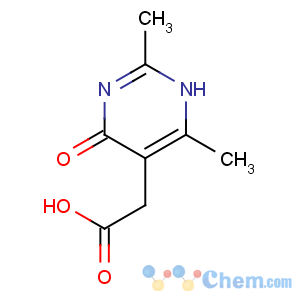 CAS No:5536-40-3 2-(2,6-dimethyl-4-oxo-1H-pyrimidin-5-yl)acetic acid