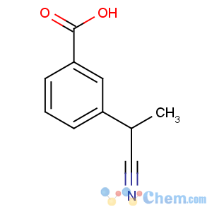 CAS No:5537-71-3 3-(1-cyanoethyl)benzoic acid