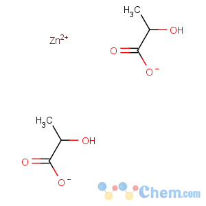 CAS No:554-05-2 Zinc, bis[2-(hydroxy-kO)propanoato-kO]-, (T-4)-