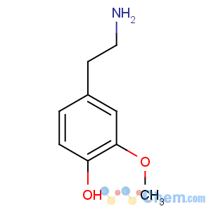 CAS No:554-52-9 4-(2-aminoethyl)-2-methoxyphenol