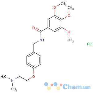 CAS No:554-92-7 N-[[4-[2-(dimethylamino)ethoxy]phenyl]methyl]-3,4,<br />5-trimethoxybenzamide