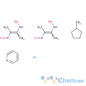 CAS No:55405-04-4 cobalt; methanidylcyclopentane; N-[(Z)-1-methyl-2-nitroso-prop-1-enyl]hydroxylamine; pyridine