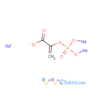 CAS No:5541-93-5 2-Propenoic acid,2-(phosphonooxy)-, sodium salt (1:3)