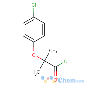 CAS No:5542-60-9 2-(4-chlorophenoxy)-2-methylpropanoyl chloride