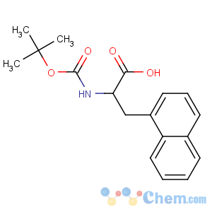 CAS No:55447-00-2 (2S)-2-[(2-methylpropan-2-yl)oxycarbonylamino]-3-naphthalen-1-<br />ylpropanoic acid