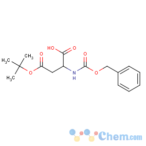 CAS No:5545-52-8 (2S)-4-[(2-methylpropan-2-yl)oxy]-4-oxo-2-(phenylmethoxycarbonylamino)<br />butanoic acid